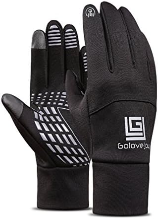 Goodbuy Cycling Gloves Touchscreen, Waterproof Winter Gloves for Ski Snowboard Bike Motorbike (M)