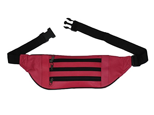 K London Stylish Real Leather Waist Bag Elegant Style Travel Pouch Passport Holder with Adjustable Strap(11252) (Pink) RS.269 (86.00% Off) - Amazon