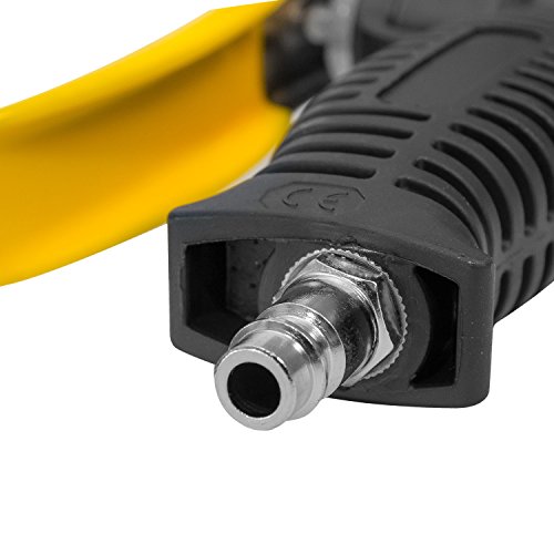 POWAIR0102 Reifenfüller bis 12 bar stabile Ausführung mit 33cm Schlauch - 2