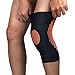 Produktbild MISS&YG Knie-Kalbskompression Lange Ärmel, Beinmuskelschutz Beinschutz Reiten Laufen Fußball-Basketballunterstützung,blackorange,XL
