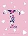 Produktbild T- Flower Monogram Journal Diary Notebook: Pink Floral Gifts For Women And Girls, 8.5 x 11 Large (Monogrammed Gift)