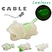 Produktbild TAOtTAO Luminous Cable Line Bite for iPhone Cable Cord Animal Phone Accessory Protector