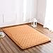 Produktbild EEvER Schlafmatte Bequeme Matratze Tatami-Fußmatte, Fußmatte Futon-Matratzenauflage Traditionelle japanische Futon Viel Dickes Queen-Size Einzelne Größe Dorm-C 90x200 cm (35x79 Zoll)