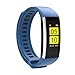 Produktbild TianranRT Kalorien-Herzfrequenz-Aktivitätsschritt Smart Meter Bracet für Kinder, Frauen, Männer (Blau)