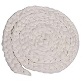 Neugeborene Baby-Roving Braid Wolle Spinnen Faser-Teppiche Fotografie Props Blau