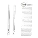 Produktbild EXTSUD Cutter Skalpell Comfortline Schnitzmesser Hobbymesser Handwerksmesser Bastelmesser mit 70 Ersatzklingen für Kunst, Hobby, Scrapbooking, Schablone, Fine Point, Punkte, Ziselierung Klingen