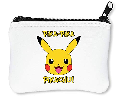 Preisvergleich Produktbild Pokemon Pika Pikachu Cute Reißverschluss-Geldbörse Brieftasche Geldbörse