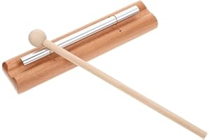 Energy Klangstab,Perkussions Windspiel,Chime Klangstab Holz,Chime Gong Glockenspiel,Perkussion Trio Schlagstab,Meditation Instrumente Mit Einzeln Ton,Für Gebet,Yoga,Heilung,Klassenzimmer,Kiuiom