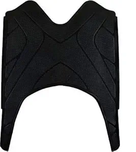 Gadget Deals PVC Anti Skid Scooter/Scooty Two Wheeler Floor Foot Mat for Activa 6G (Black)