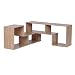 Produktbild DEVAISE Multifunctional Hölzernen TV-Lowboard/Bücherregal/TV Schrank; 24mm Dicke, Eiche