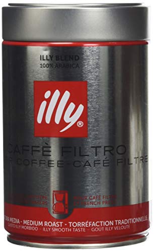 Illy Cafe moulu Torrefaction moyenne 2 ....