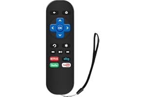 Gvirtue Replacement Remote Control Compatible with Roku Box Model: Roku 1, Roku 2(HD, XD, XS), Roku 3, Roku LT, HD, XD, XDS, Roku N1, Roku Express, Roku Express+
