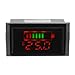 Produktbild XCSOURCE® DC 12V 24V 36V 48V 56V 60V 72V 84V 96V Säure Blei Batterie Kapazität Anzeige Anzeige Tester Voltmeter Thermometer (Standard 12V) MA1091