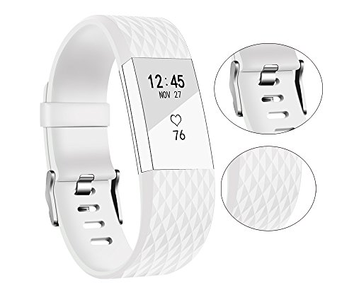 Ersatz Fitbit Charge 2 Armbänd, BeneStellar Ersatz Spezielle 3D Texturen Armband für Fitbit Charge 2 - 2