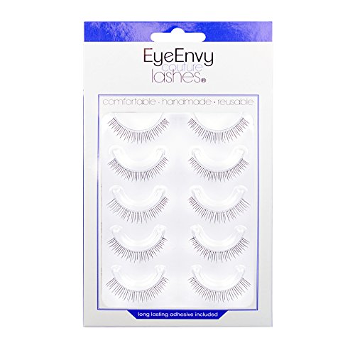 EyeEnvy 107 Lower False Eyelashes with Glue Strip Lashes 5 Pairs