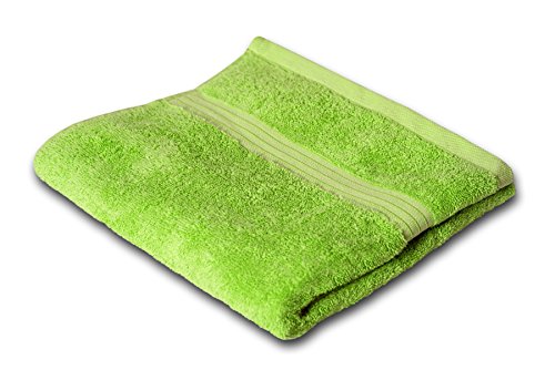 Lashuma Handtuch – Frotteeserie Linz – in 16 Farben und 6 Größen, Farbe: apfel grün, Handtuch 50×100 cm - 2