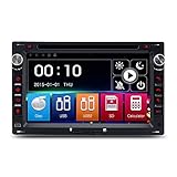 Leistungsstarke Funktionen: Das Bluetooth-Autoradio unterstützt Lenkradsteuerung, Freisprechfunktion, Subwoofer-Audio-Ausgang, VMCD, Spiegel-Link, Aftermarket-Rückfahrkamera (optional), DAB+ (optional).