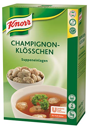 Preisvergleich Produktbild Knorr Champignon Klößchen Suppeneinlage, 1 kg