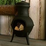 eisen ofen craften Gewicht: ca. 20 kg. Antikas - Terrassenofen aus Gusseisen, Kamin Ofen, Mexiko - Gartenkamin aus Eisen Lakos