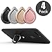 Produktbild 4x Leathlux Ring Ständer Handy, 360° Drehbarer Ringhalter Fingerhalter Smartphone Ständer Halter Finger-Halterung für Verbesserte Einhandbedienung | Für iPhone , Samsung , Huawei und mehr Schwarz , Gold , Silber , Roségold