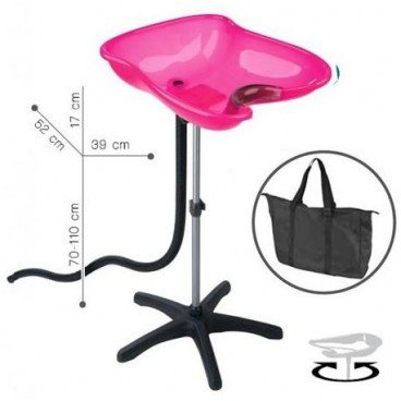 LAVACABEZAS COMPACT PORTATIL FUCSIA SINELCO