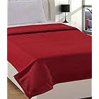 Warmland Polar Fleece Double Blanket - Red
