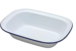 GENWARE Falcon Piatto per Torta oblungo, 22 cm, bianco-44022, Silicone, Blu, Bianco