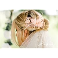 AB 206 Braut Schleierabschluss Hochzeit Haarschmuck Wedding Hairdress