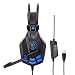 Produktbild headsetUSB Light Gaming Headset Internet cafes Gaming Headset, Blue