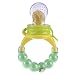 Cute Baby Infant Food Fruits Soft Bite Nipple Feeder Pacifier Feeding Tool with Chain Holder Food Grade Silicone Teat 3 Sizes Random Color