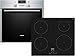 Produktbild Siemens EQ2Z098 Set Backofen HB23AB520 + Induktions-Kochfeld EU611BEB2E EEK A