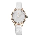 SW Watches Mode Frauen Uhren Top-Marke Luxuriöse Ultradünne Uhr Damen Quarz Armbanduhr SK Frauen Uhr,White