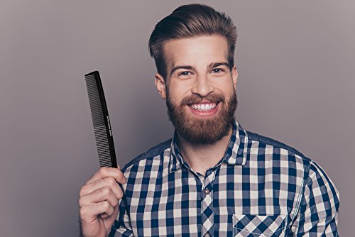 K-Pro Carbon Kamm – Haarkamm Antistatisch – für Damen und Herren - 2