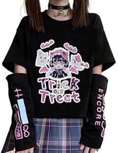 YINGKE Mujer Japonesa Kawaii Sudadera