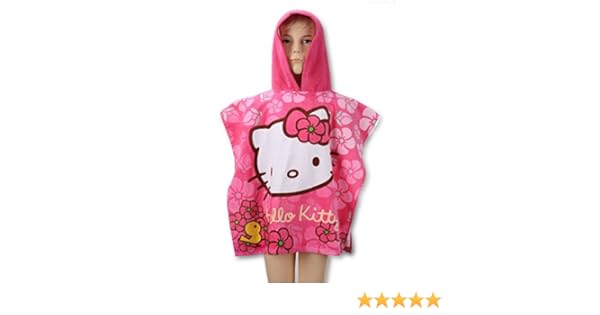 large hooded poncho towel