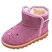 Produktbild Oyedens Winter Warme Kinder Kleinkinder Kid Mädchen Jungen Cartoon Schnee Kurze Stiefel Schuhewinterschuhe Schneeschuhe Und Sowie Samt Wildleder Baumwolle Schuhe