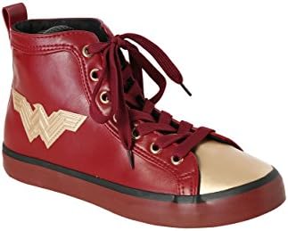 Wonder Woman Hi Top Womens Shoes - 7 (US)
