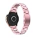 Produktbild kashyk Kompatibel mit Armband Samsung Galaxy Watch Active 40mmEdelstahl Metall Ersatz Uhrenarmband Band Strapspink Solid Edelstahl Replacement Armbänder für Frauen with Quick Release Uhren
