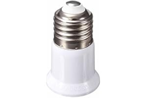 KAIBSEN Adaptateur convertisseur de prise E27 mâle vers E27 femelle E27 Edison vers douille E27