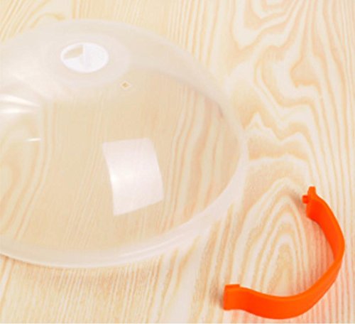 Eine Mikrowelle Teller Abdeckung Runde Plastikschüssel Abdeckung schärfer Ölbeweis Abdeckung Abdeckung Deckung Deckung 3er-Pack , 3 - 3