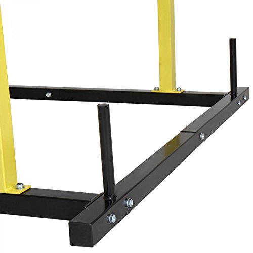 Physionics Fitnessstation Power Rack Multistation Hantelbank Muskeltraining Fitnessgerät für Krafttraining - 6