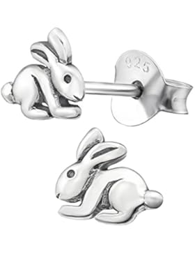 So Chic Schmuck - Ohrstecker Kaninchen Sterling Silber 925
