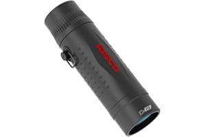 TASCO - Monoculaire d'Observation pour Adultes -Essentials - 10X25 - Noir - 568125 - Compacte - Housse de rangement