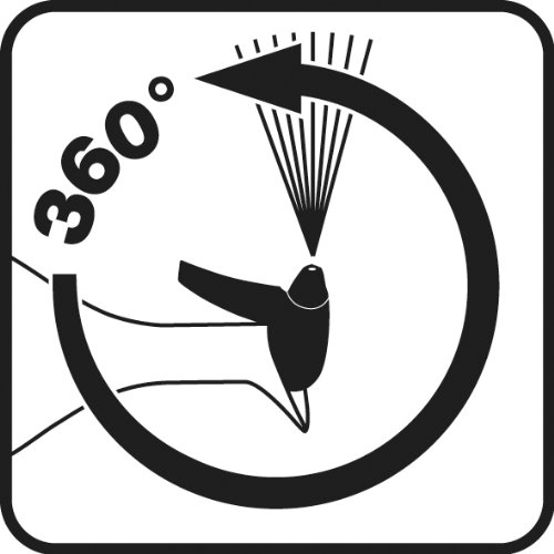 Gloria Feinsprüher Design Handsprüher 0,8L, anthrazit - 2