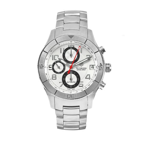 Victorinox Swiss Army Men'S 241191 Ssc Stainless Steel Automatic Chronograph Watch