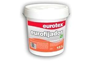 EUROTEX Pintura Eurofijador de Imprimación al agua para paredes de yeso, escayola, pladur... antes de la aplicación de la pintura plástica elegida. - 4 litros -