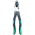 Malfah Combination Plier 8" 5 in 1 Multi Function Wire Stripper Cable Cutter Terminal Crimping Electrician Pliers Size 220 mm 761108