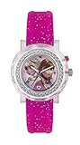 Frozen Mädchen Quarz-Uhr mit Pink Zifferblatt Analog-Anzeige und Pink Rubber Strap fzn3565d
