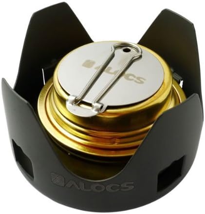 JVJ Solid liquid Alcohol Burner Camp Cooking Stove Backpacking Outdoor Camping