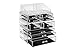 Pick 'n' Choose@ 7 DRAWER MAKEUP JEWELLERY ACRYLIC COSMETIC DISPLAY STORAGE ORGANISER HOLDER BOX